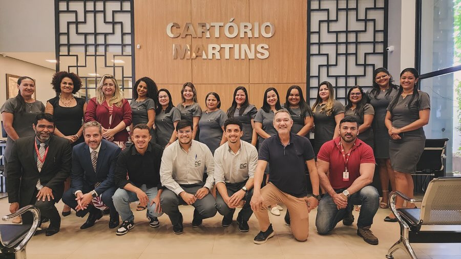 Equipe do Cartório Martins em Senador Guiomard, Acre